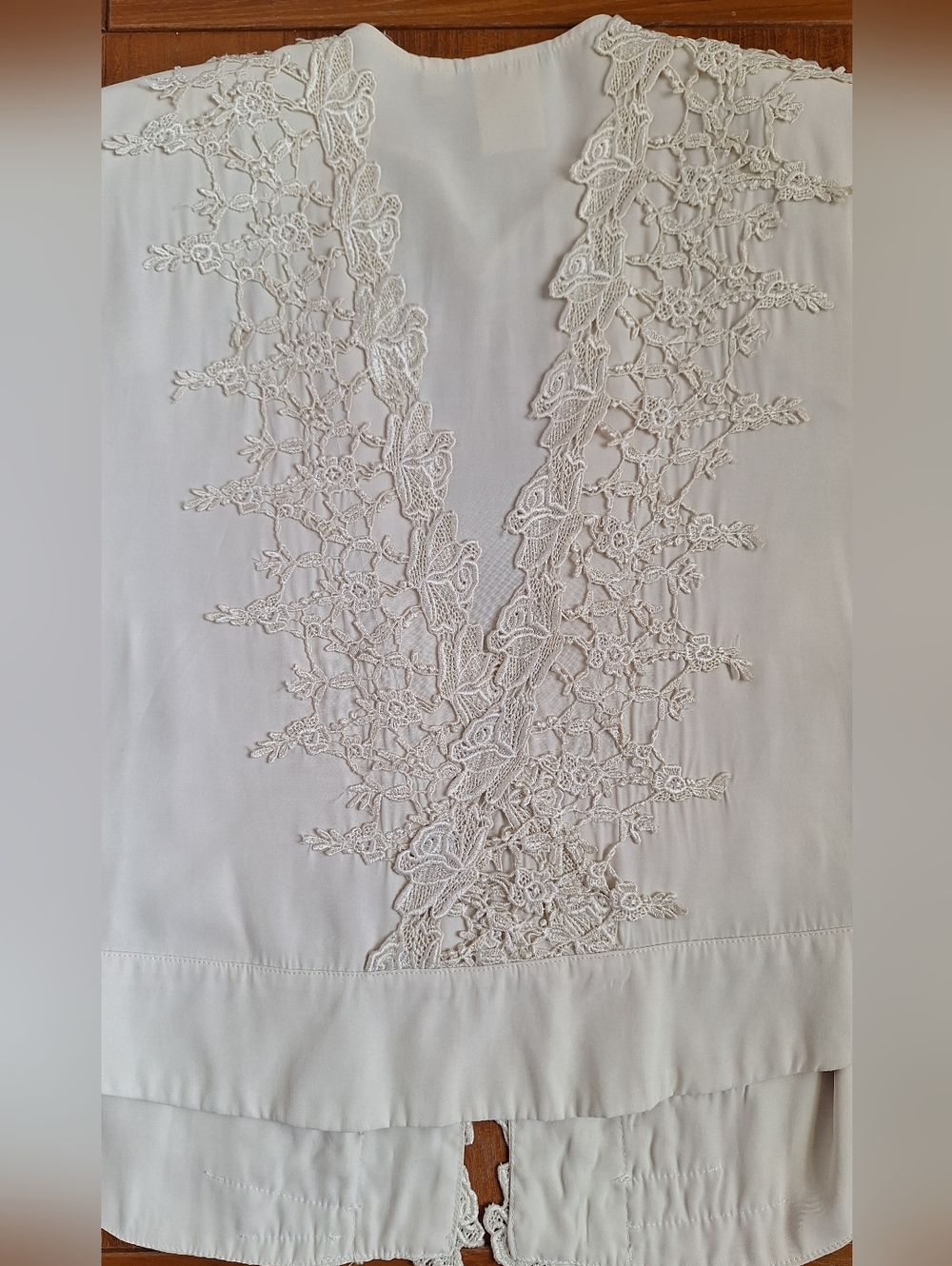 Wild Rose Lace Garden Maxi Dress 2 Piece Mother of Bride Formal Vintage M/L - Picture 7 of 15